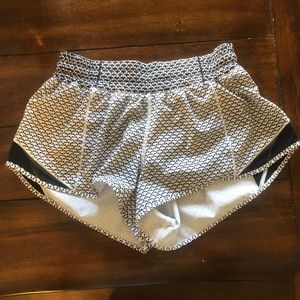 lululemon patterned shorts